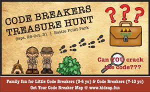 Code Breakers Treasure Hunt at Battle Point Park