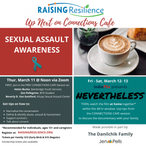 Connections Cafe: Sexual Assault Awareness