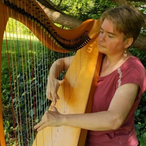 Folk Harp Livestream by Emily Groff