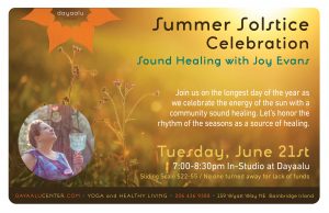 Summer Solstice Celebration: Sound Healing with Jo...