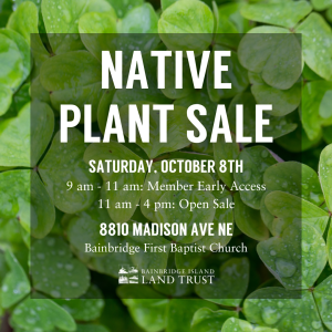 Native Plant Sale