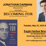 CANCELED -- Jonathan Darman Event Re: "Becoming FDR" is Canceled