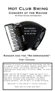 Hot Club Swing with accordionist Toby Hanson