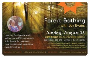 Forest Bathing with Joy Evans — Off-Site