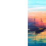 Fletcher Bay, Bainbridge (Coppertop Location) - "Sailboats at Sunset"