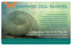 Shamanic Soul Readings with Will Whitesmith—by appointment