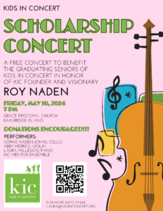 Kids In Concert Scholarship Concert